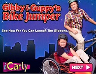 A bicicleta saltadora do Gibby & Guppy’s